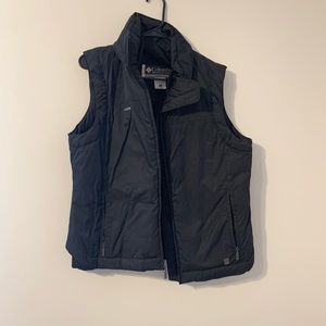Black Columbia Puffer Vest